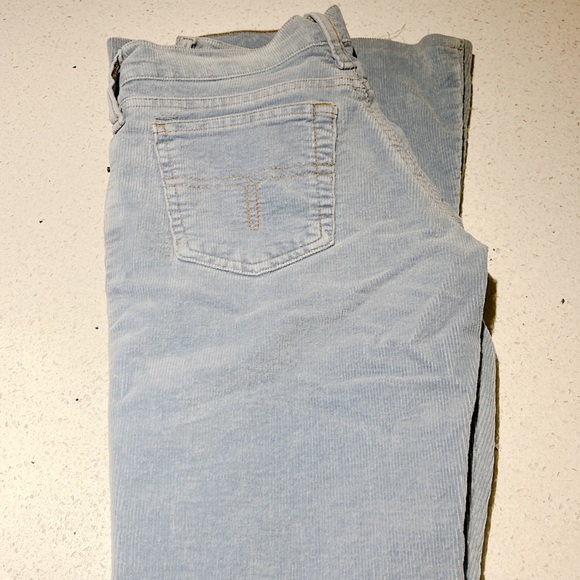 Vintage Flare low rise powder blue pants xs - Picture 3 of 7